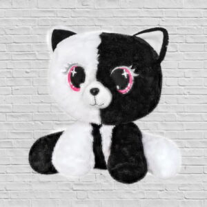 Котик чорно-білий, 25 см